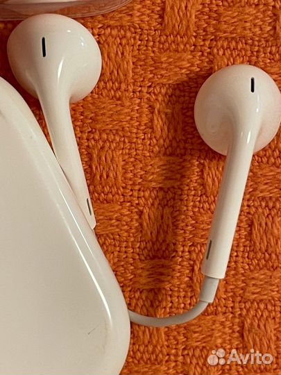 Наушники Apple EarPods (3.5 mm) оригинал проводные