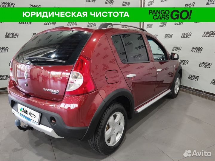 Renault Sandero Stepway 1.6 МТ, 2012, 190 775 км
