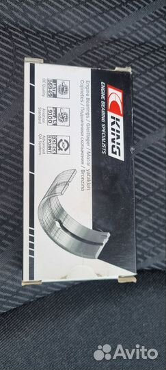 Коренные вкладыши king +0.3 pegeot,citroen, bmw