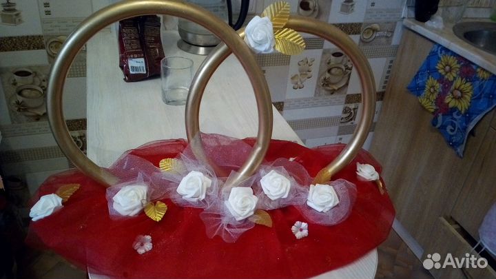 Продам свадебные украшения на авто