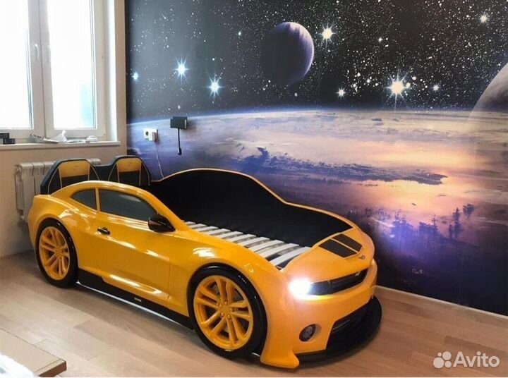 Кровать машина