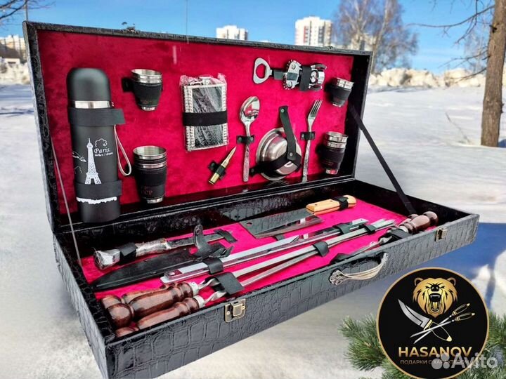 Шашлычный набор подарочный