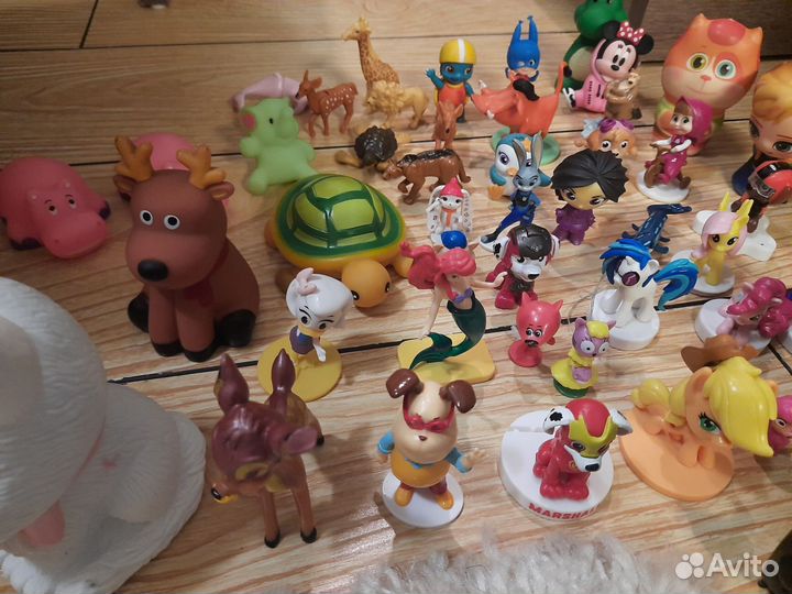 Игрушки для купания, свитбоксы, киндер