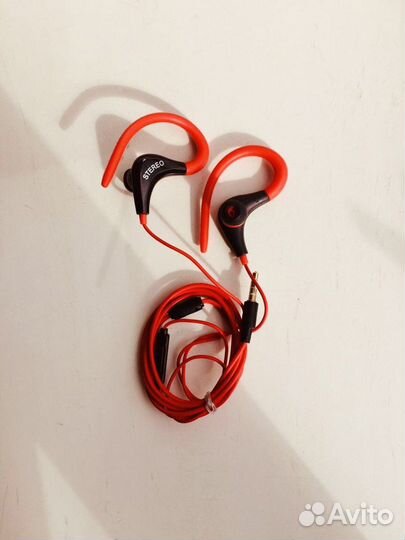 Спортивные наушники Sport Red