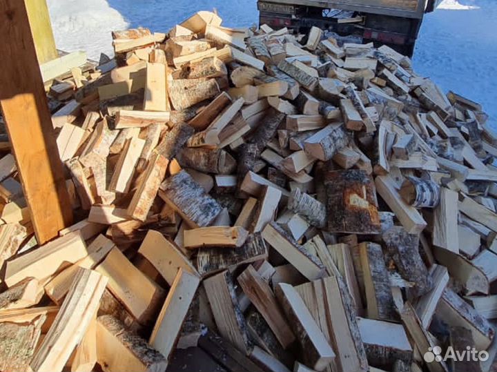 Дрова колотые с доставкой