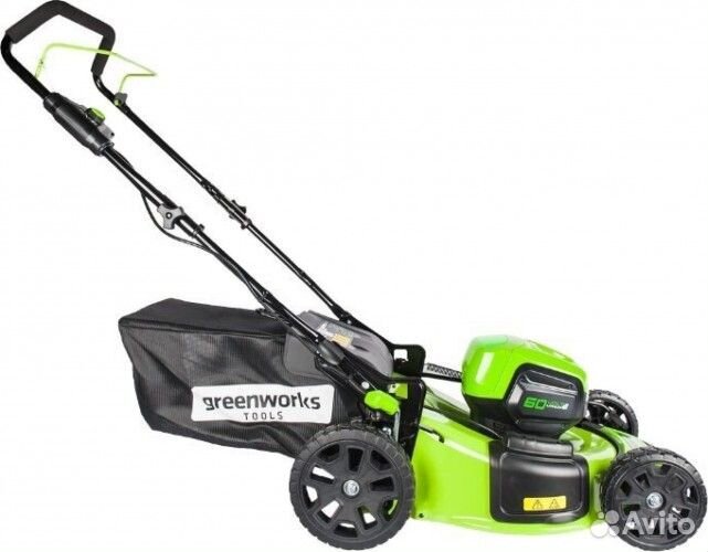 Газонокосилка аккумуляторная greenworks GD60LM46HP