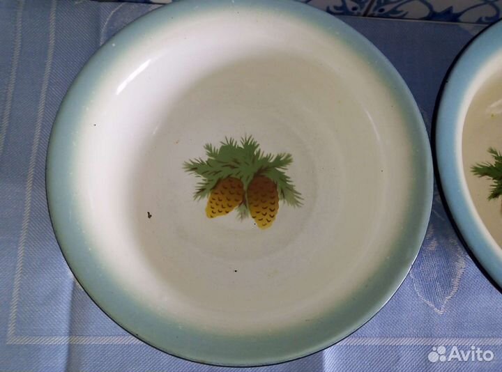 Эмалированные миски СССР