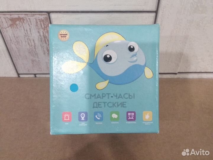 Детские смарт часы с gps и sim картой