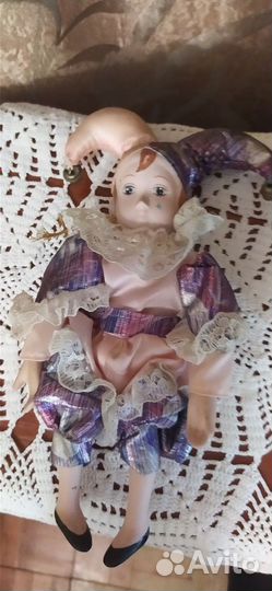 Кукла фарфоровая коллекционная