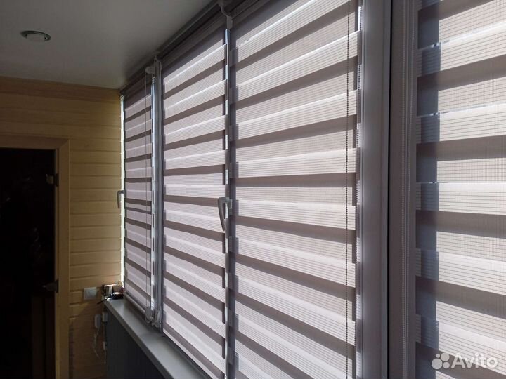 Жалюзи и рулонные шторы на окна