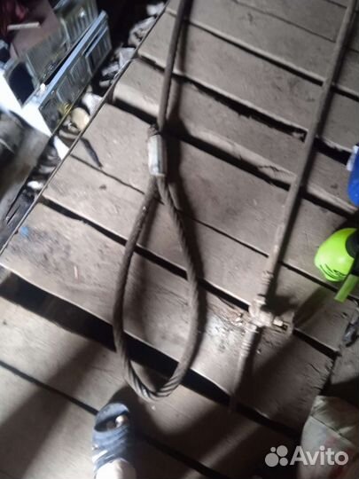 Трос стальной буксировочный