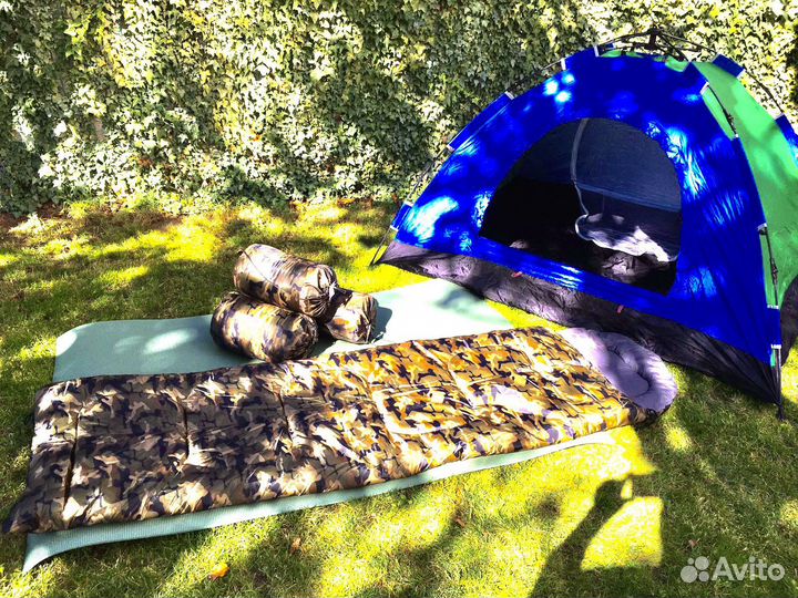 Армейский спальный мешок, камуфляжный