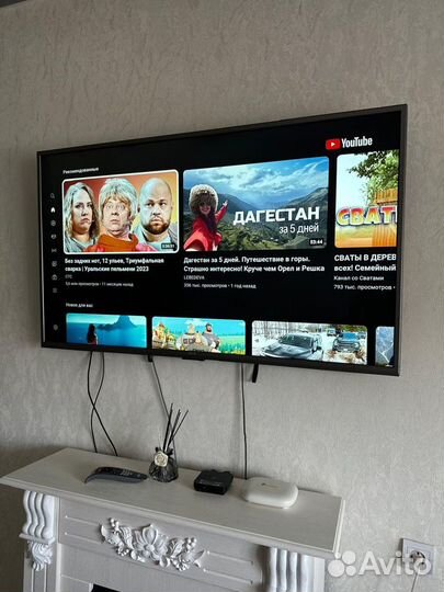 Телевизор SMART tv с wifi 55 дюйма