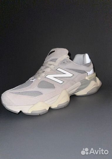 Кроссовки New Balance 9060, Gray Beige Люкс