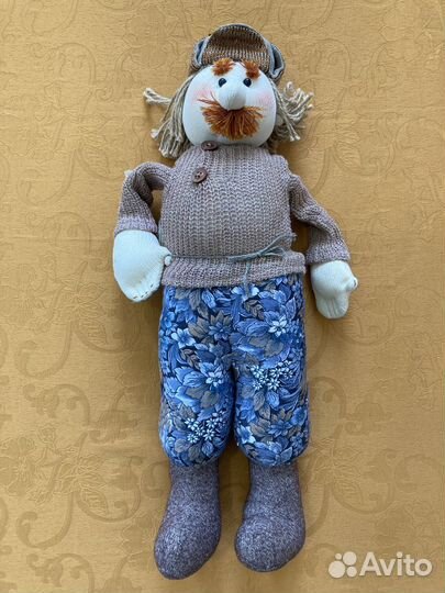 Интерьерные текстильные куклы ручной работы