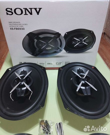 Динамики Sony XS-FB6930. 160mm/240mm