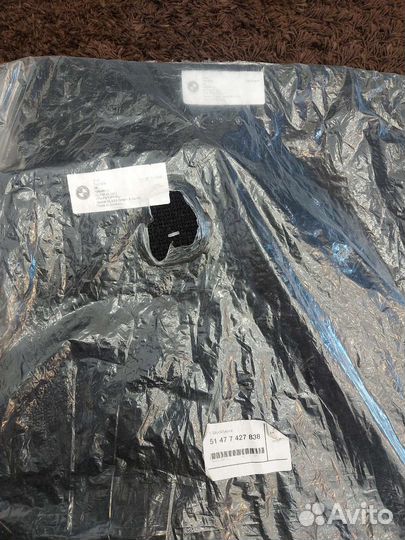 Велюровые ковры BMW G12