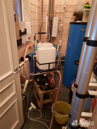 Промывка системы отопления дома, гвс, хвс, котлов