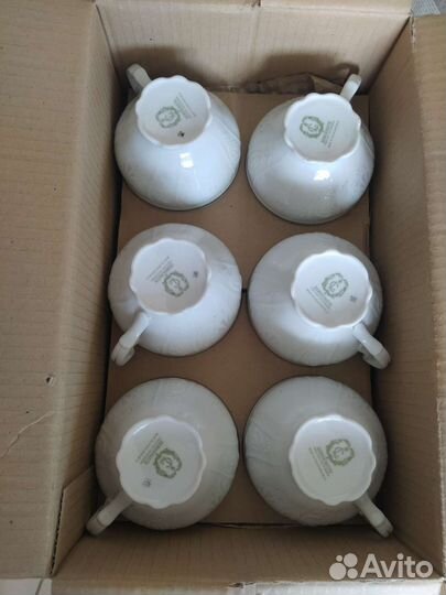 Чайный сервиз Bernadotte Чехия 12 персон новый