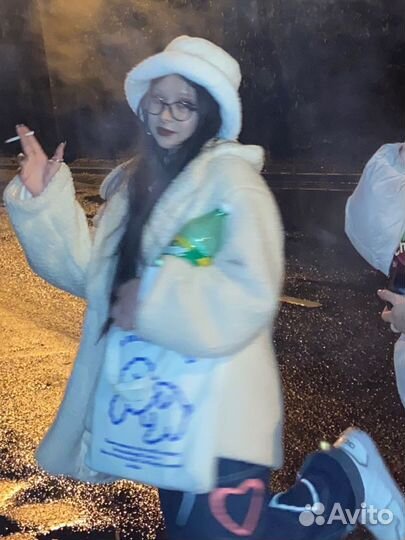 Шляпа плюшевая