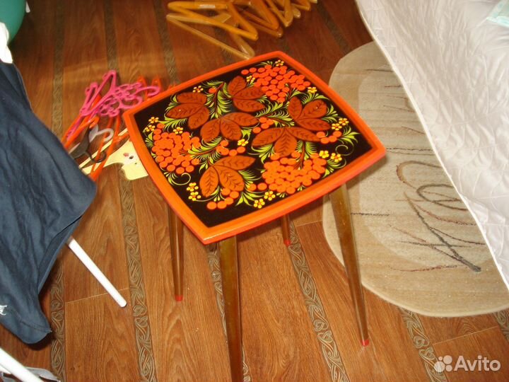 Табуретки хохлома из СССР
