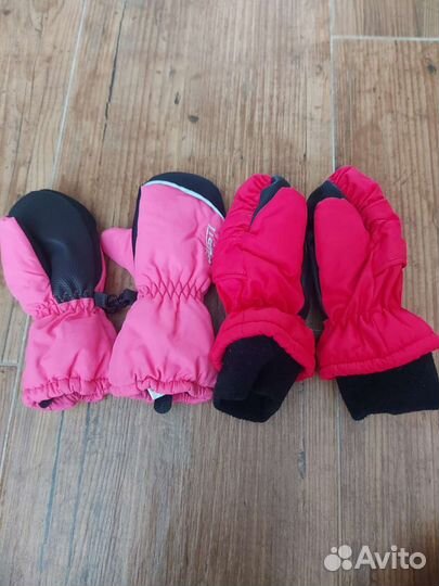 Варежки новые на 1-2 года
