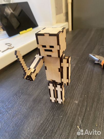 Человечек из майнкрафта