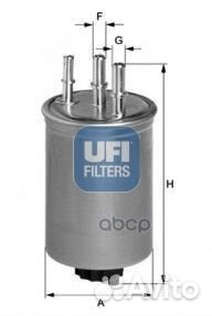 Фильтр топливный renault logan/duster 10- 1.5Dc