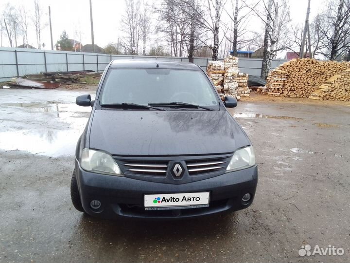 Renault Logan 1.6 МТ, 2008, 176 244 км