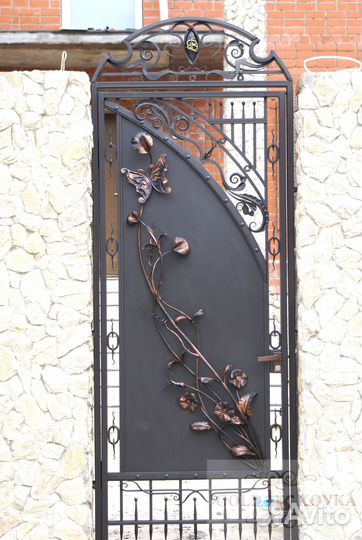 Кованая калитка