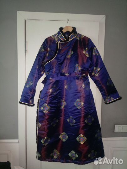 Тыва тон, пальто национальное с норкой