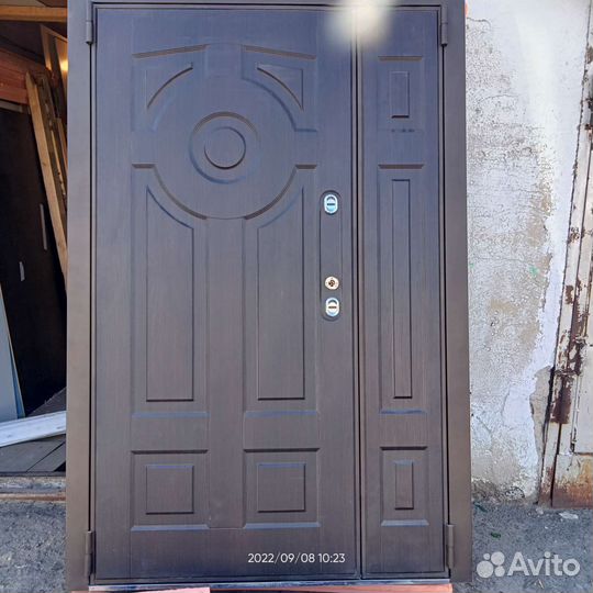 Дверь металлическая termo двухстворчатая 2мм