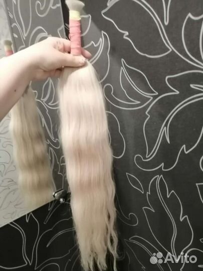 Волосы для наращивания 60 см натуральные