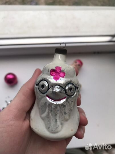 Елочные игрушки советские