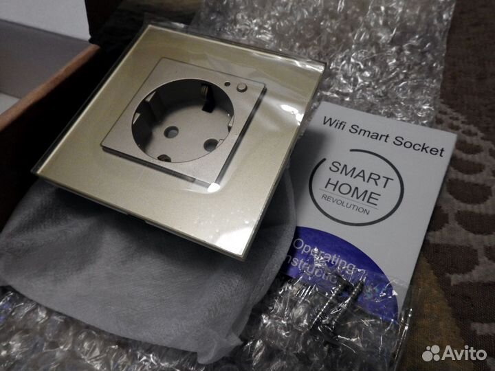 Умный дом Алиса Яндекс Wi-Fi розетка 16A 220В