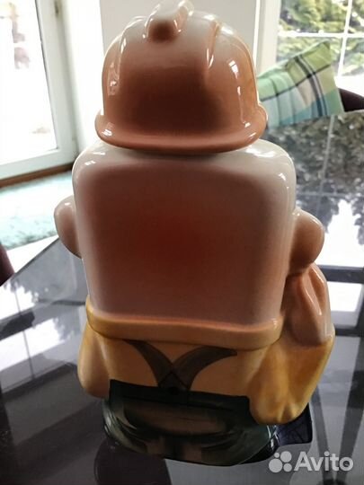 Штоф - графин фарфор Нефтяник и 3 рюмки