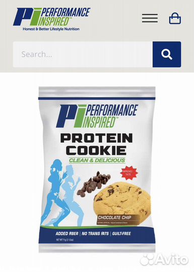 Протеиновое печенье performance inspired