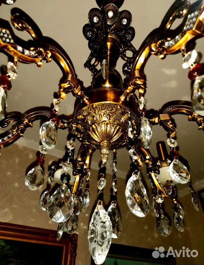Люстра хрустальная винтаж /Н/К.367321/6