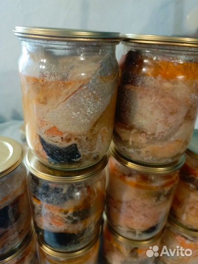 Рыба в собственном соку: Нерка, Форель