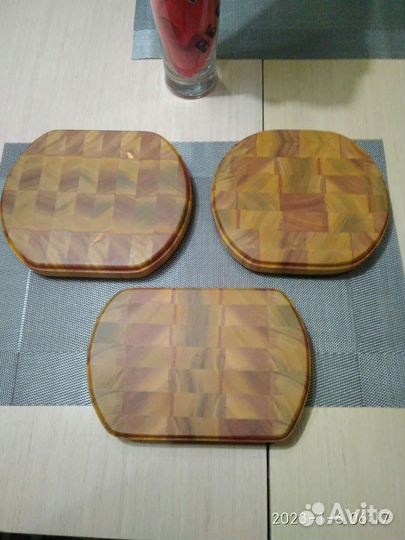 Доска разделочная торцевая