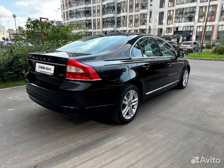 Volvo S80 2.5 AT, 2010, 188 500 км