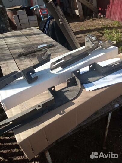 Защита порогов niva chevrolet