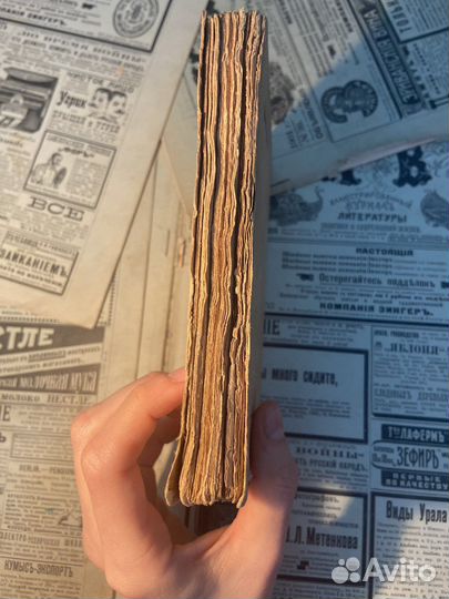 Антикварная книга Модерн Дева скал