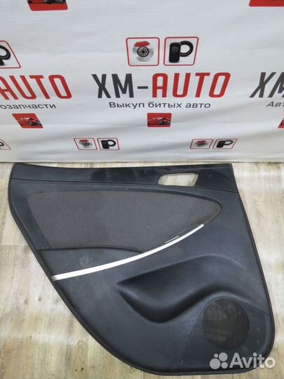 Обшивка двери задней левой Hyundai Solaris