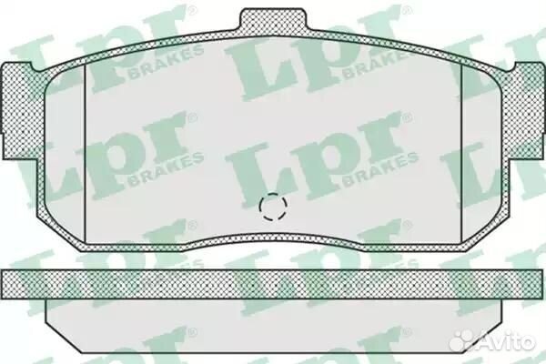 Колодки тормозные дисковые
