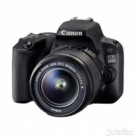 Фотоаппарат canon 200d