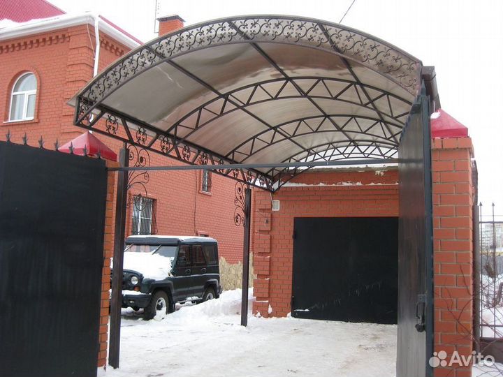 Навесы из поликарбоната