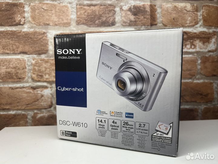 Фотоаппарат Sony Cyber Shot DSC-W610