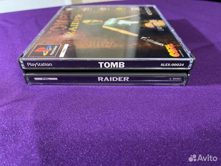 Tomb Raider для Sony PlayStation 1 (PS1)