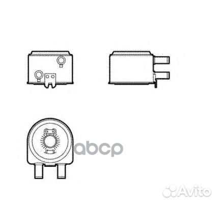 Радитор масляный citroen 31735 NRF